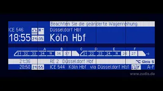 Bahnsteigansage aus Duisburg Hbf [Heiko Grauel/TTS] 2023