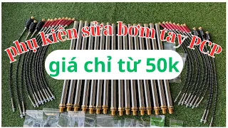 Phụ Kiện Sửa Bơm Tay Cao Áp PCP | Ty Bơm Các Loại , Sim Bơm , Dây Bơm | van nạp một chiều | giá rẻ