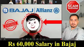 bajaj allianz life insurance job details Scam Exposed #jobsearch #jobvacancy #exposed