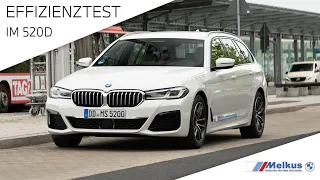 Wie sparsam ist der BMW 520d? I BMW 520d xDrive I 2022 I Test