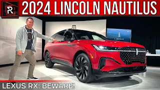 The 2024 Lincoln Nautilus Is A Revamp Of Luxury & Tech In A Midsize Electrified SUV