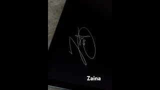 Signature Style“Zaina”💜🖊️Comment your name!