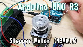 [ Start Arduino easily #1 ]  Let's turn the stepper motor (With subtitles)