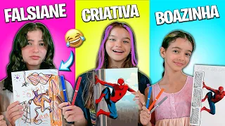 FALSIANE VS CRIATIVA VS BOAZINHA NA ESCOLA DA VIVI ! Tipos de Alunos @mundodavivioficial