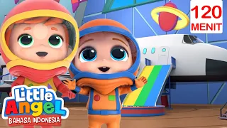 Bayi John ingin menjadi astronot | Bayi John | Little Angel Indonesia | Kartun dan Lagu Anak Anak