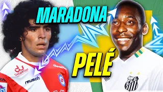 E se PELÉ e MARADONA começassem HOJE? | FIFA 20 Experimentos