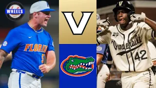#5 Vanderbilt vs #7 Florida Highlights (Game 2) | 2023 College Baseball Highlights
