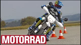 Husqvarna 701 Supermoto in our Top-Test: Without Competition