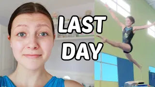 Last Day of Gymnastics at my Old Gym - Day In The Life of a Gymnast | Bethany G