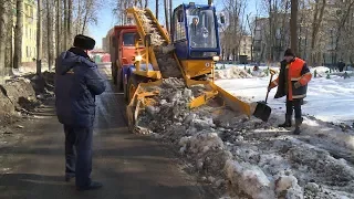 Госадмтехнадзор следит за качеством уборки улиц от снега и льда