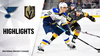 NHL Highlights | Blues @ Golden Knights 1/4/20