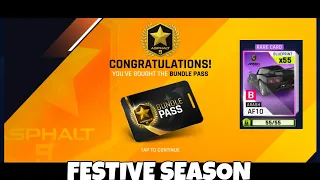 Asphalt 9 | Festive Season Bundle Pass | Legend Pass Rewards