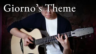 Giorno's Theme "il vento d'oro" - Jojo's Bizarre Adventure (Fingerstyle Guitar)