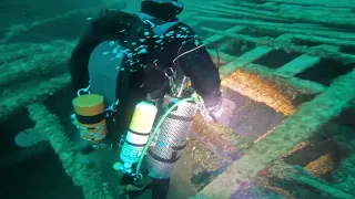 Diving Deep Inside The SS Wisconsin - Lake Michigan