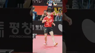 [ Ma Long ep.5 ] 미소천사 마롱  / 2023 PYEONGCHANG ASIAN TABLE TENNIS CHAMPIONSHIP / #shorts #malong