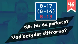 När får du parkera? - 10 körkortsfrågor