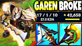 This NEW TRUE DAMAGE GAREN Season 13 Build BROKE THE GAME (INSTANT KILLS) 🔥 LoL Garen s13 Gameplay