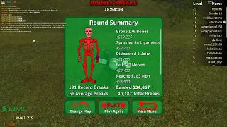 how to break all your bones in broken bones IV [roblox]