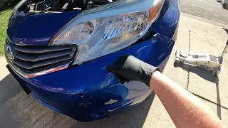 How to Replace the Headlight Housing on a Nissan Versa
