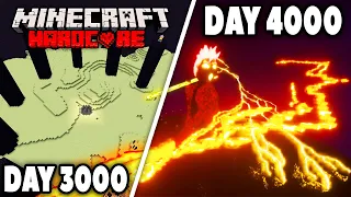 I Survived 4000 Days in Hardcore Minecraft