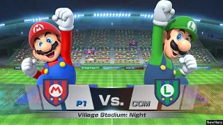 Mario Sports Superstars - Mario/Yoshi Vs. Luigi/Boo