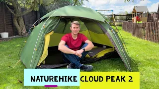 Naturehike Cloud Peak 2 Tent - The BEST 2 Person 4 Season BUDGET Tent