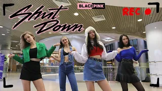 [KPOP IN PUBLIC- SIDE CAM ONE TAKE] Shut down — BLACKPINK dance cover by divines_cdt (Russia)