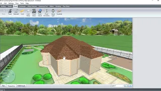 Урок 1. Паркан та Будівлі (RealTime Landscaping Architect 2016)