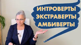 Интроверт, Экстраверт или Амбиверт – кто я? | Простой тест на тип личности