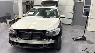 BMW GT 2017. Repair and restoration.Из Америки ремонт и восстановление