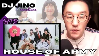 DJ REACTION to KPOP - BTS HOUSE OF ARMY