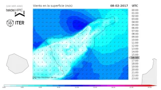 Tenerife Wind forecast: 2017-02-08