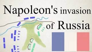 Napoleon's invasion of Russia visualized