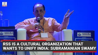 RSS is a cultural organization that wants to unify India: Subramanian Swamy | ThinkEdu Conclave 2022