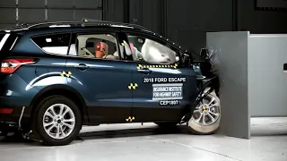 Краш тест кроссовера Ford Kuga  2018 года выпуска