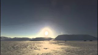 March 20th 2015 Total Solar Eclipse, Longyearbyen, Svalbard (Timelapse)