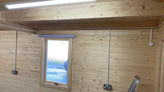 Home office wiring in PVC conduit