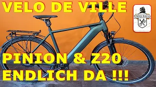 VELO DE VILLE TOUR 2 FIVE mit Neodrives Z20 Heckmotor und Pinion C1.12 Getriebe