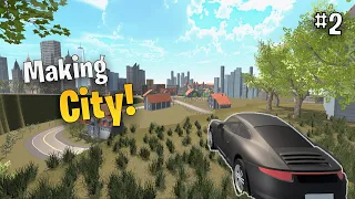 Making City For My Open World Car Game || Hindi Game Devlopment(Devlog #2)