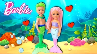 Barbie Doll Mermaid Family Adventure - Pearl Has a New Crush