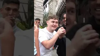This lad nailed his American accent