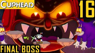 Cuphead Walkthrough Part 15 - Final Boss Battle Vs The Devil (Ending)