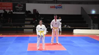 Yellow Belt Pair Poomsae MU (WTF Taekwondo - 2018 Australian Uni Nationals)