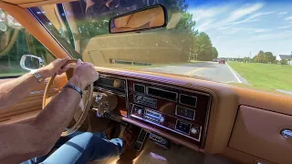 78 Oldsmobile Delta 88 Test Drive