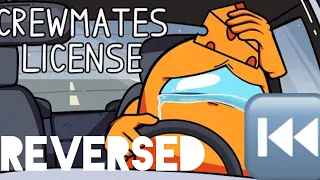 GameTunes | Crewmated License Among Us Song Parody of drives license (Animated Music Video) REVERSED