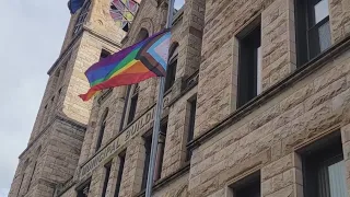 Rally Supports of Trans and Non-Binary Community in Scranton | Eyewitness News
