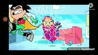 Teen Titans Go destroys the fourth wall with Resident Evil 4 Game Over Screen