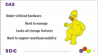 SDC 2017 - Deliver Storage for Containers by Using Containers - Evan Powell
