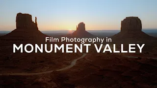 Film Photography Sunrise in Monument Valley - Sunset in the Grand Canyon