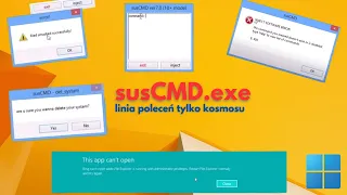 susCMD.exe - linia poleceń tylko kosmosu